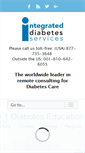 Mobile Screenshot of integrateddiabetes.com